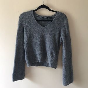 Gray Express sweater
